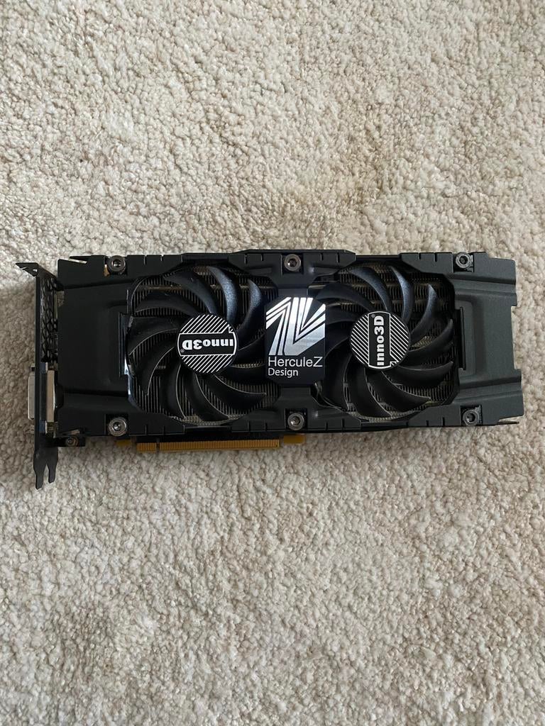 1080 8GB GPU, Informatique & Logiciels, Cartes vidéo, Enlèvement ou Envoi, Comme neuf