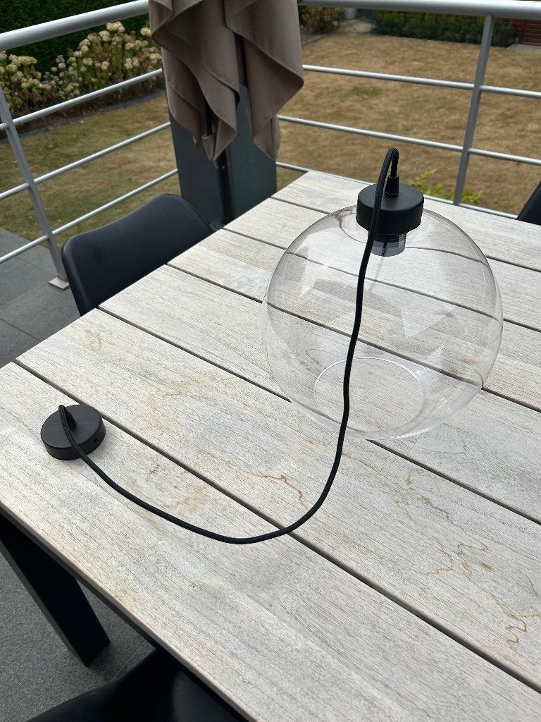 Lamp armaturen, Ophalen, GU10, Zo goed als nieuw, Glas