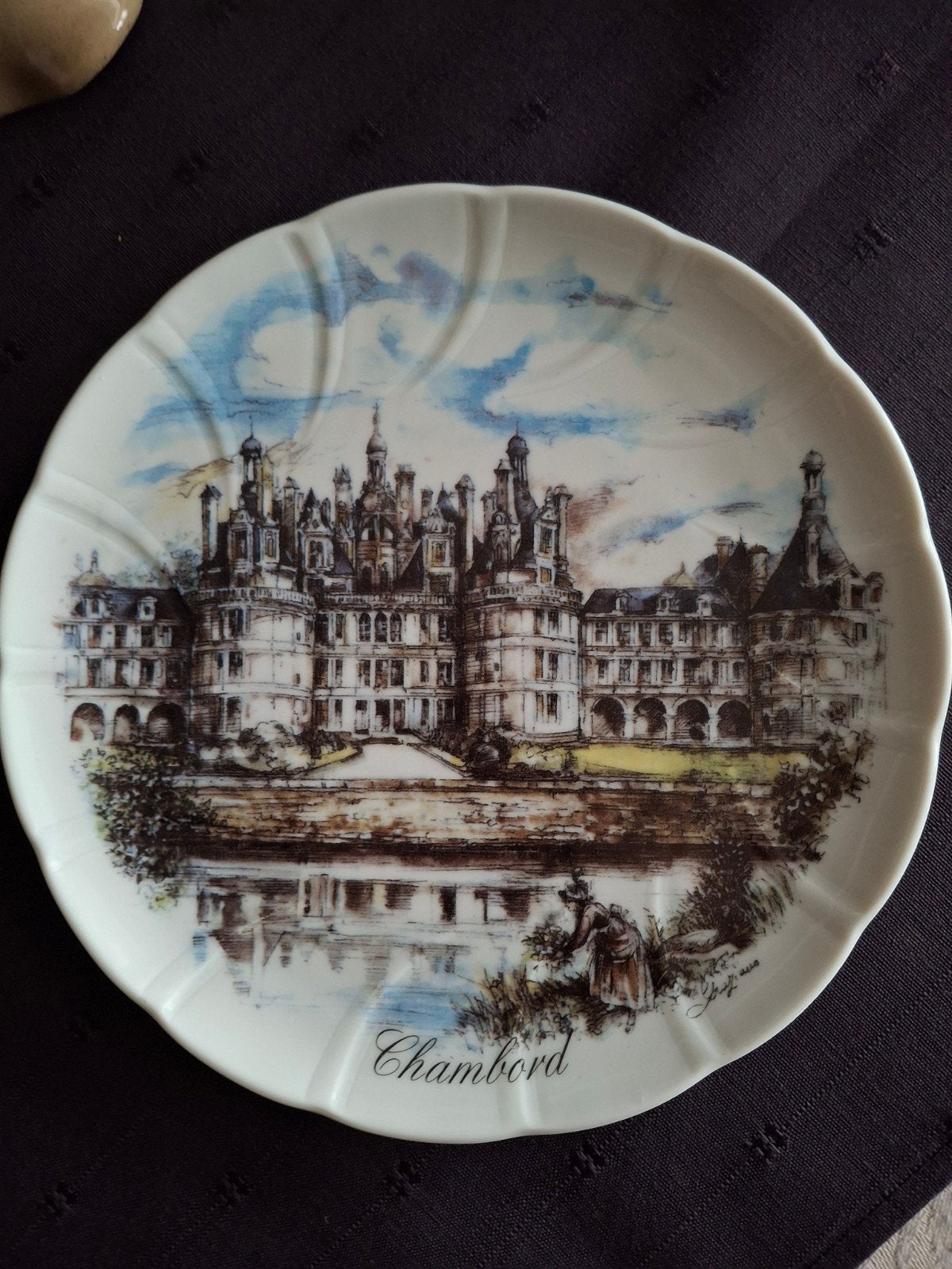 Assiette Limoges Chambord, Antiquités & Art, Enlèvement