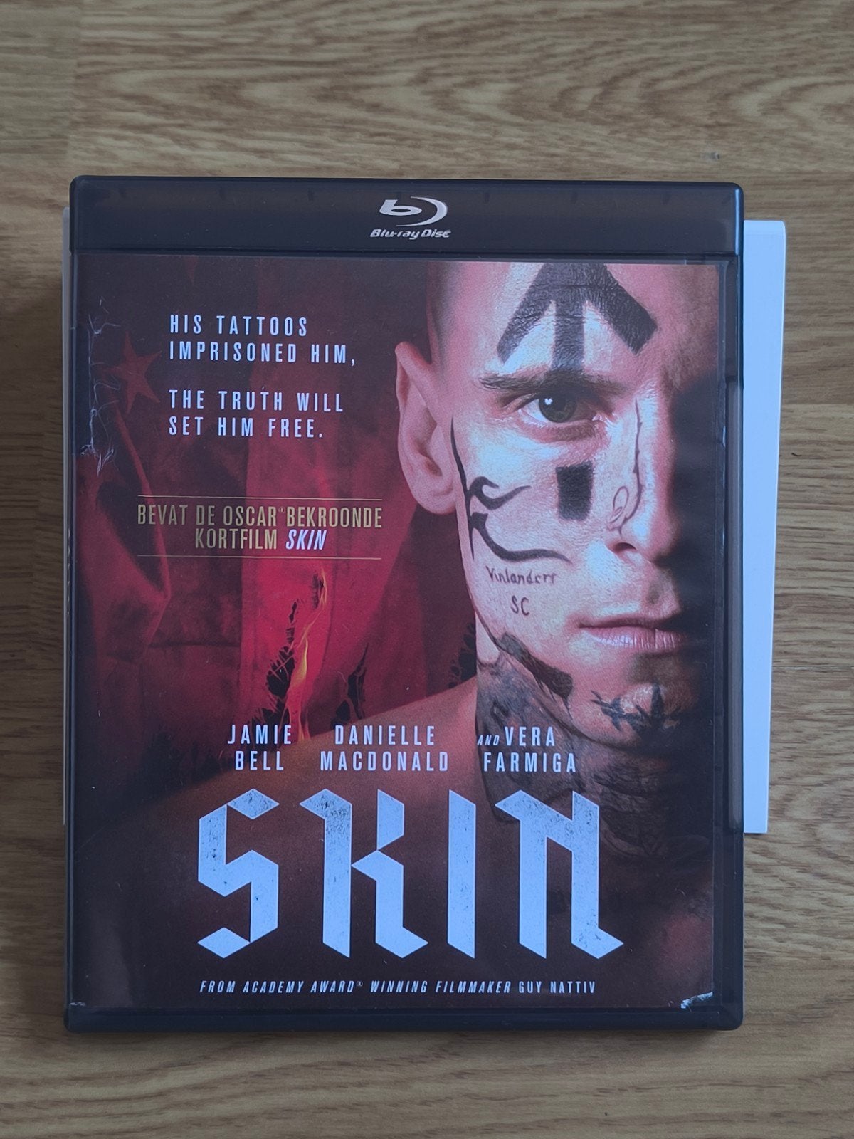 skin blu Ray - SKIN blu Ray - Jamie Bell - Vera farmiga., Avec suppléments, Action, Enlèvement ou Envoi, Anglais