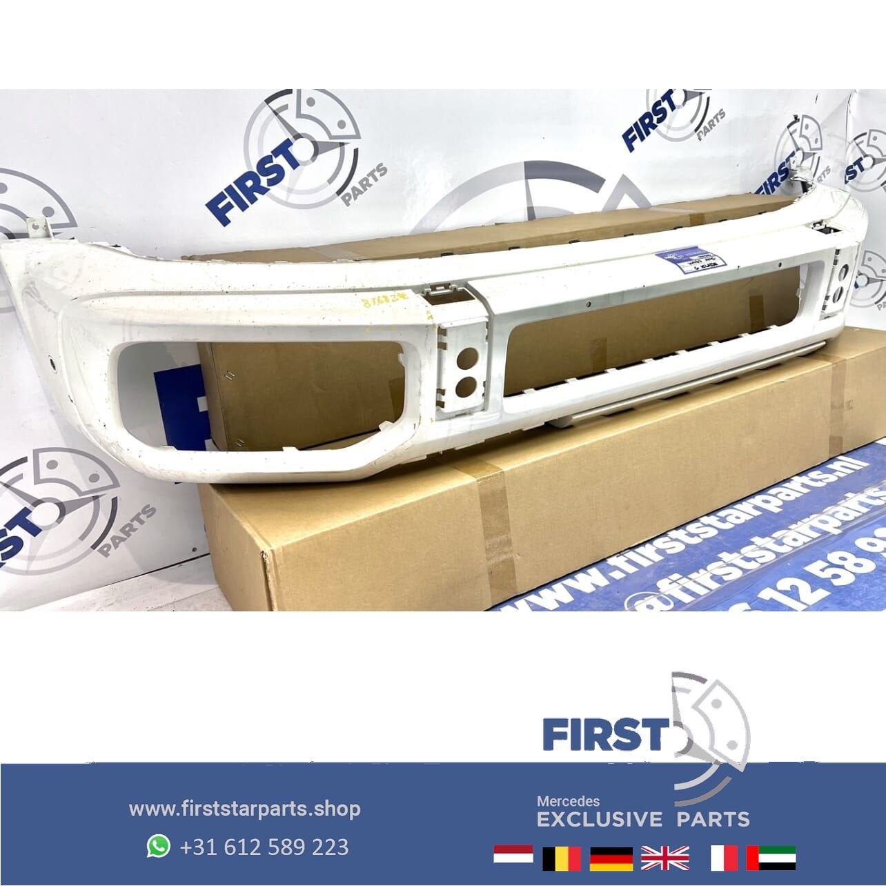 A4638850325 W463 G KLASSE G63 AMG VOORBUMPER origineel Merce, Utilisé, -, Avant, -