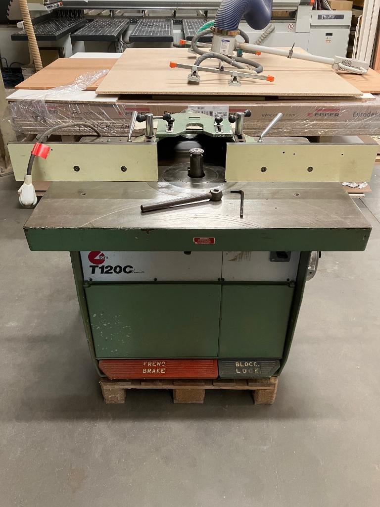 Toupie SCM T 120 C, Enlèvement