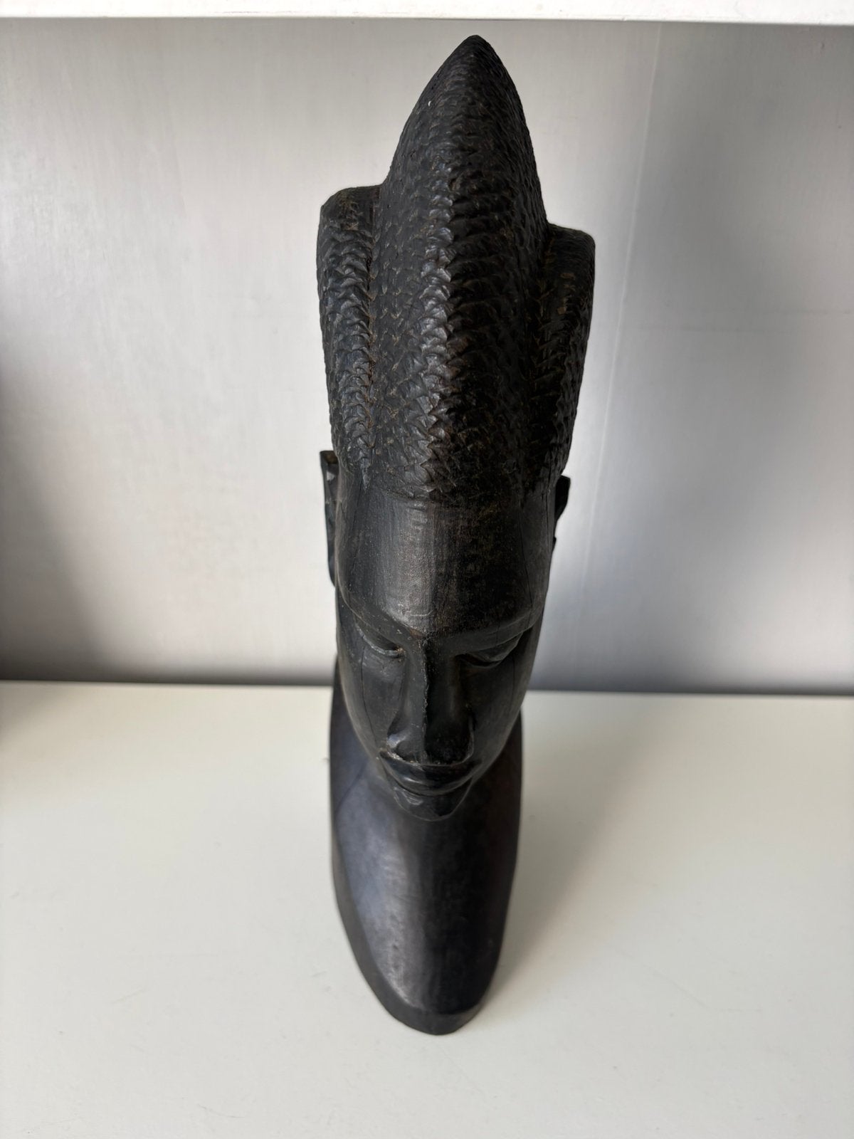 Afrikaans houten beeldje (32 cm), Ophalen of Verzenden, Hout