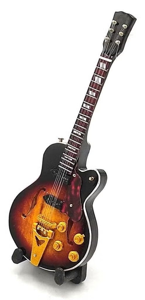 Baby miniatuur replica Gibson gitaar 15 cm - Elvis Presley, Ophalen of Verzenden, Zo goed als nieuw, Akoestische gitaar