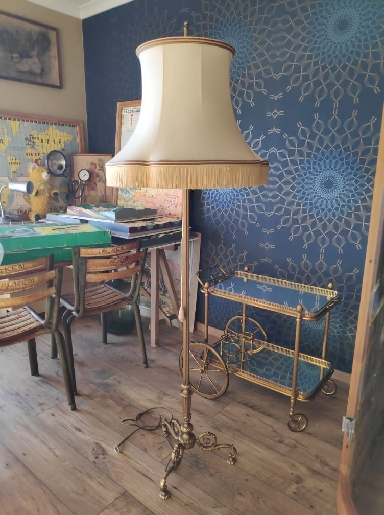 Koperen Lamp, Antiek en Kunst, Ophalen