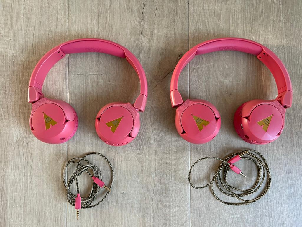 POGS koptelefoon (2 stuks), Computers en Software, Headsets, Ophalen, Zo goed als nieuw