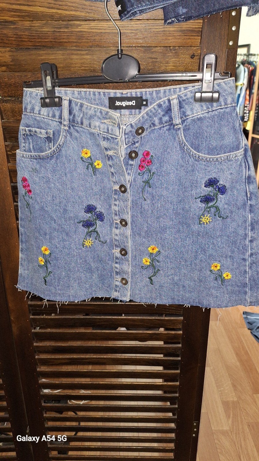 mini jupe en jeans marque Desigual neuve, Neuf, Taille 38/40 (M), Enlèvement ou Envoi, Au-dessus du genou