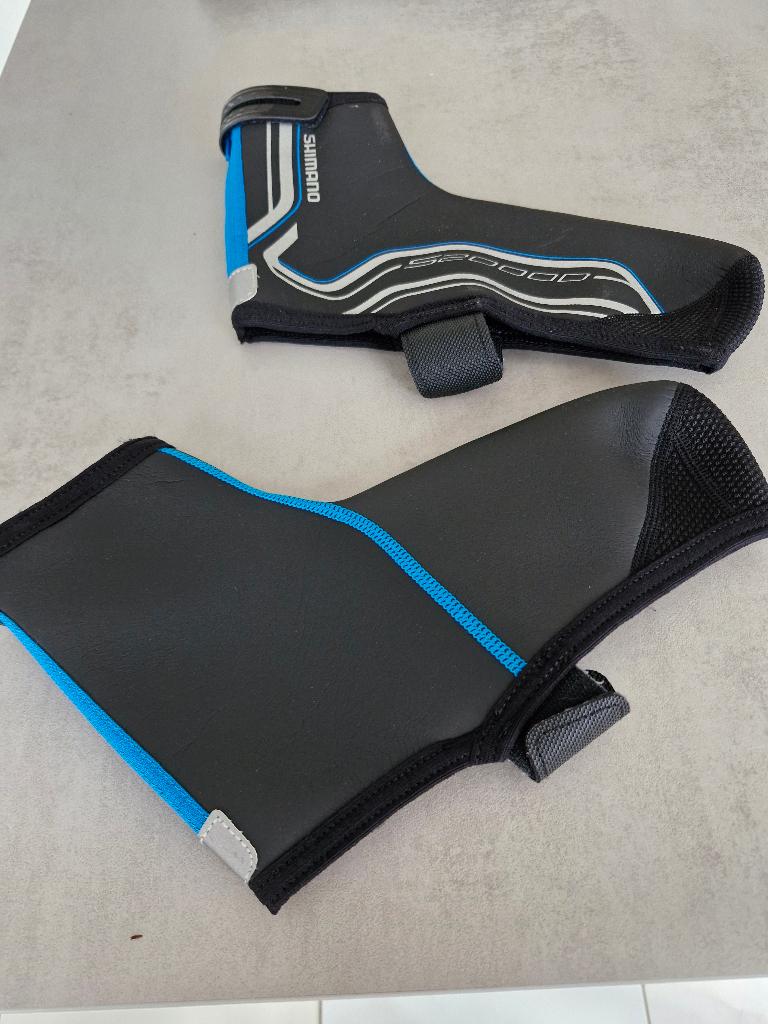 Overschoenen Shimano maat L, Fietsen en Brommers, Ophalen, Zo goed als nieuw, L, Shimano