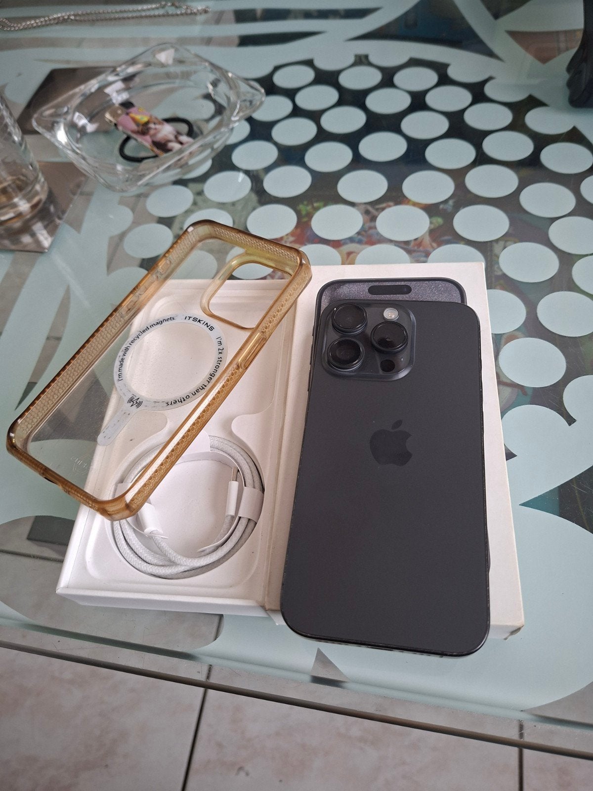 iPhone 15 Pro, Ophalen, Zwart, 82 %, IPhone 15 Pro