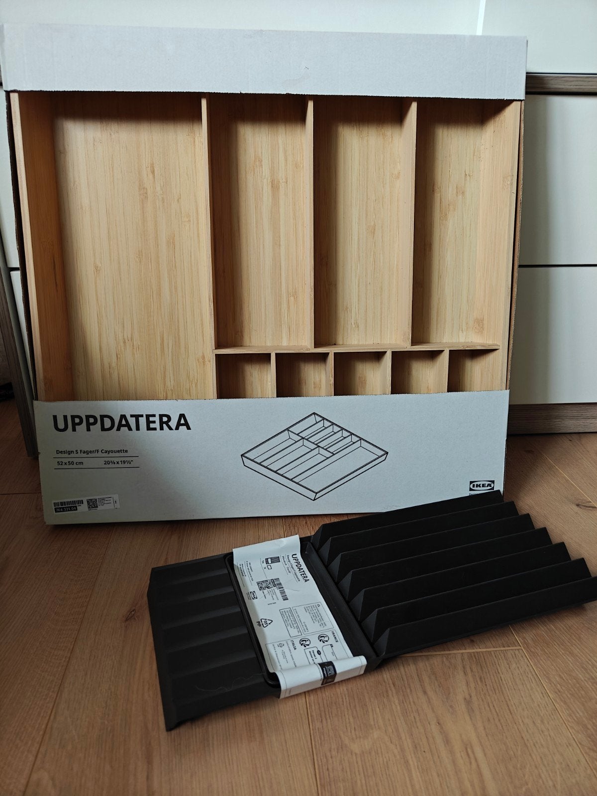 Compartiment couverts + range-couteaux, Maison & Meubles, Cuisine | Couverts, Enlèvement ou Envoi, Neuf, IKEA, Bois