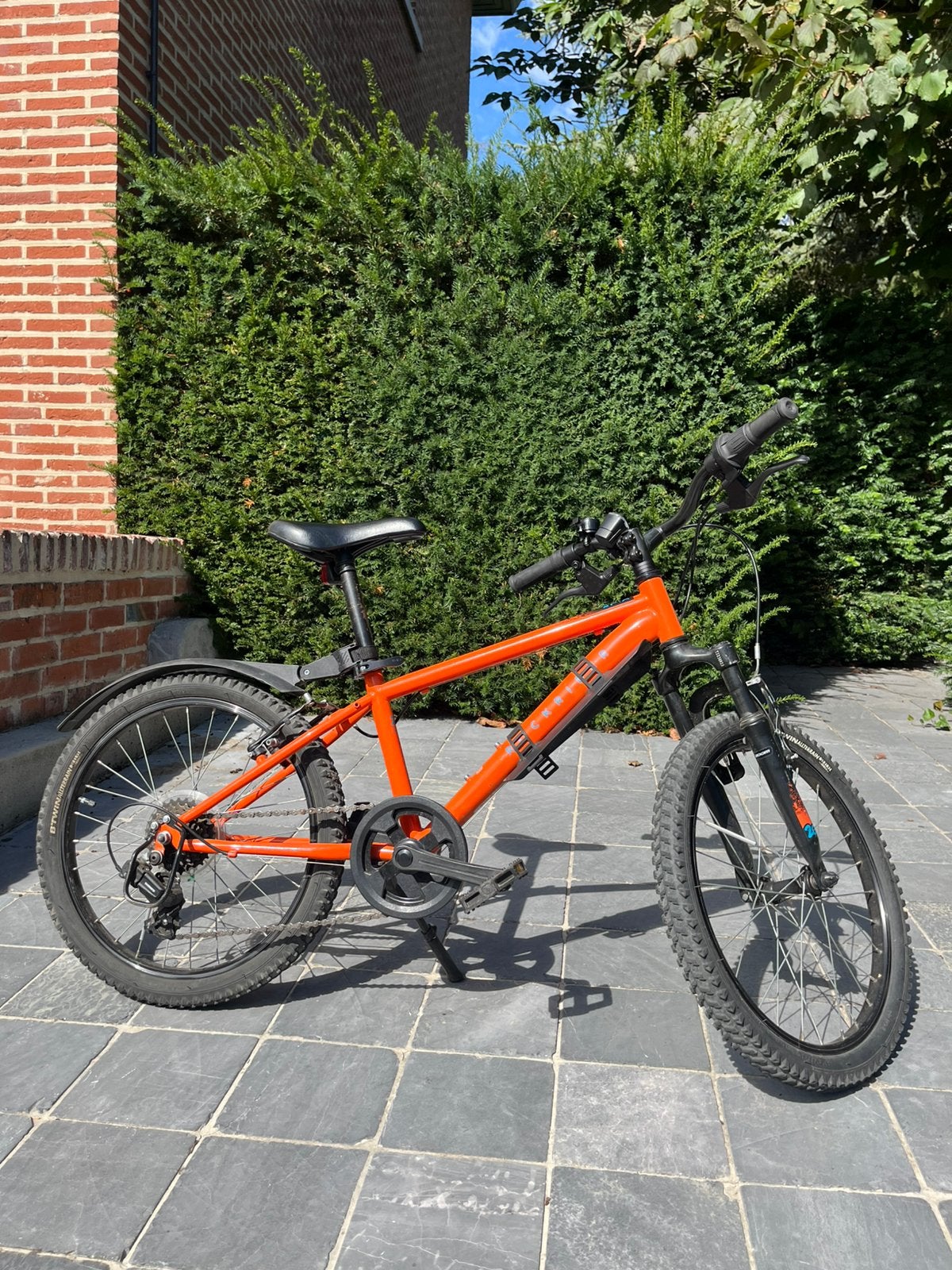 Rockrider Kinderfiets 20 inch, Ophalen, Zo goed als nieuw