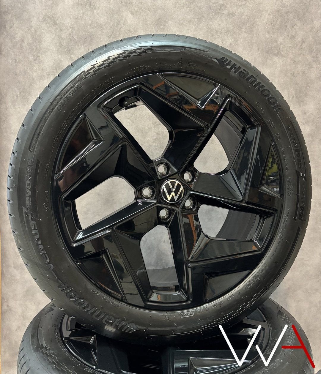 19” Volkswagen Tiguan Tayron Coventry BLACK NIEUW velgen BTW, Auto-onderdelen, Banden en Velgen, 19 inch, 255 mm, -, -
