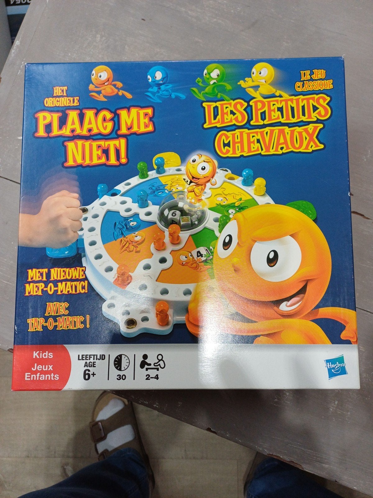 Plaag me niet Bordspel, Trois ou quatre joueurs, Enlèvement, Comme neuf, HASBRO
