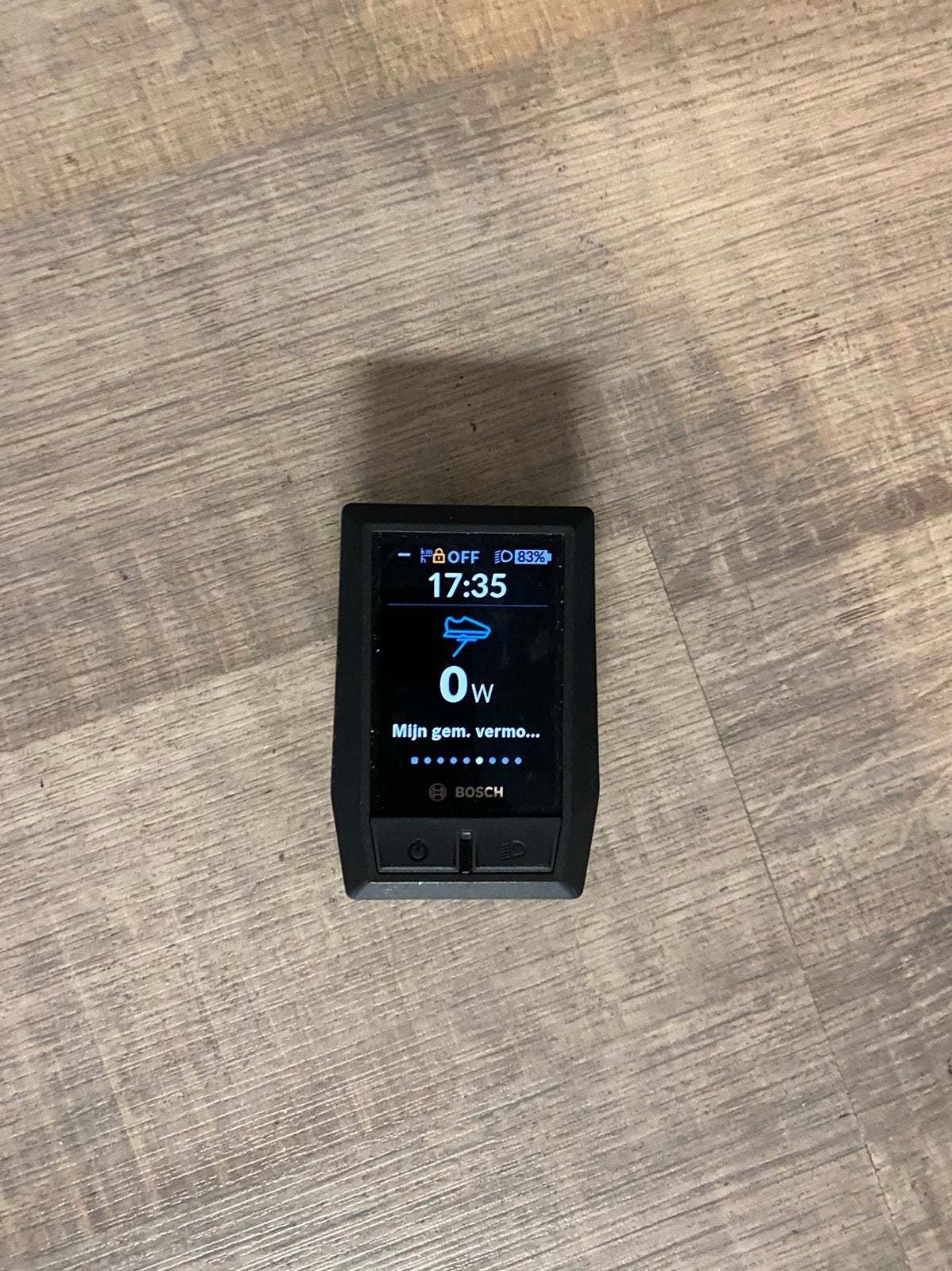 Kiox 330 display, Ophalen