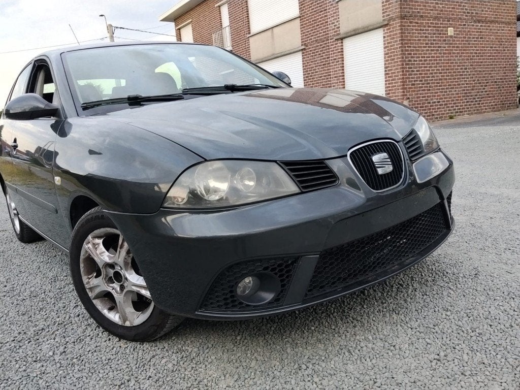 SEAT IBIZA/1400cc BENZINE/AIRCO/GEKEURD/GARANTIE, Autos, Seat, Argent ou Gris, Achat, Entreprise, Boîte manuelle
