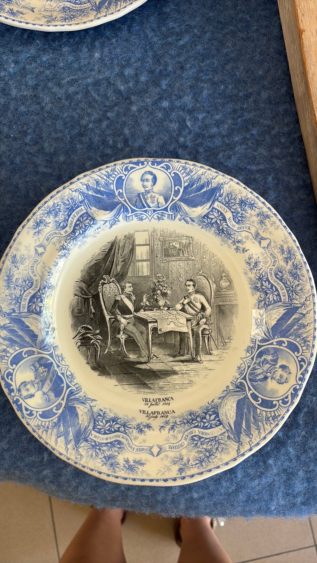 Borden P. Regout in het tweevoud, Enlèvement