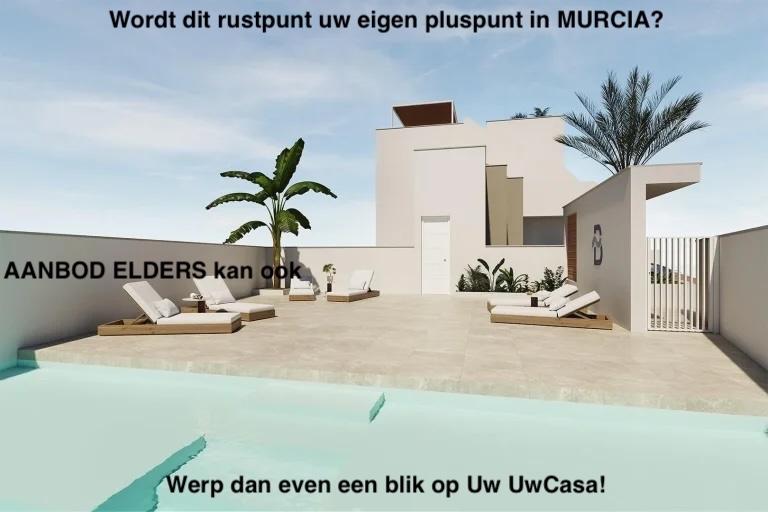 Uw eigen nieuwe Bungalow in Costa Calida bij zee en strand, Immo, Buitenland, Spanje, 2 kamers, Appartement, 44 m²