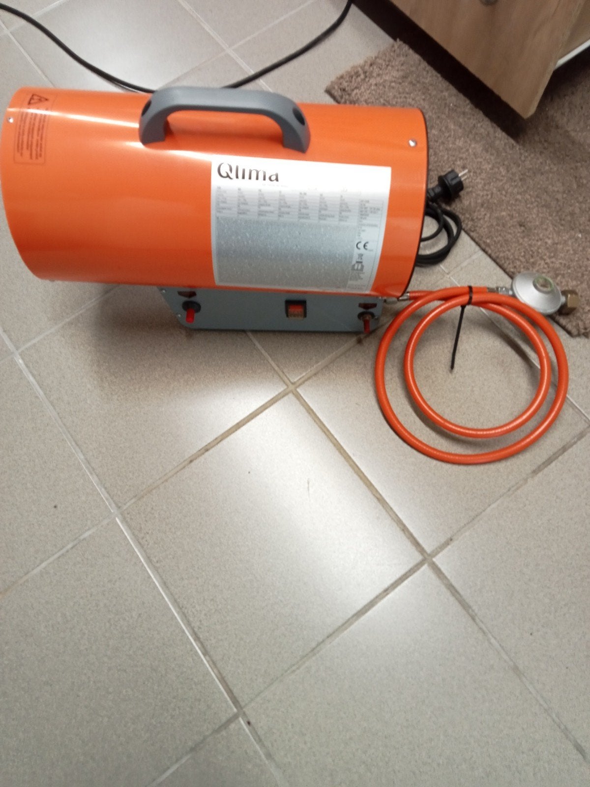 warmtekanon nieuw met alle toebehoren, Doe-het-zelf en Bouw, Verwarming en Radiatoren, Ophalen