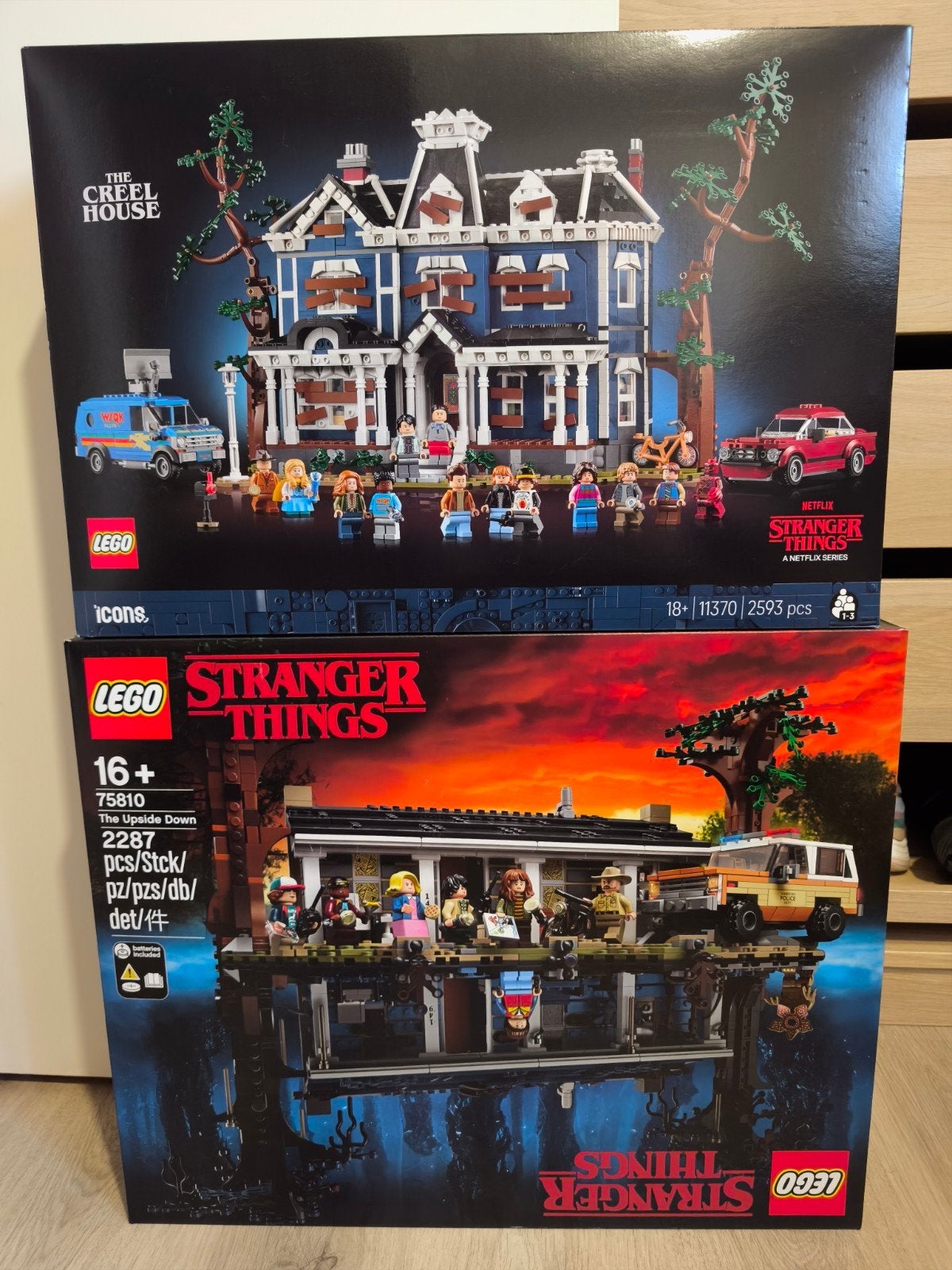 Lego Stranger Things 75810 11370 NIEUW sets, Kinderen en Baby's, Speelgoed | Duplo en Lego, Overige thema's, Lego, Nieuw, Ophalen of Verzenden
