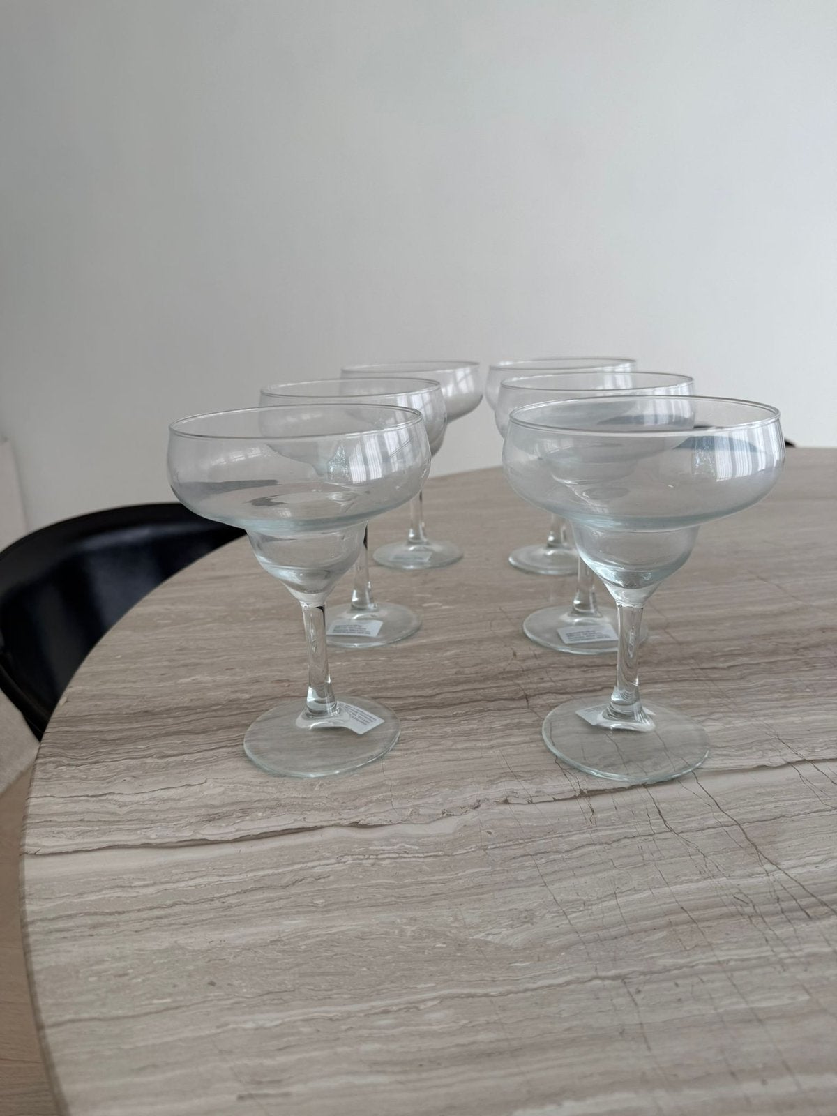 6 x margaritaglazen IKEA, Verzamelen, Ophalen, Zo goed als nieuw