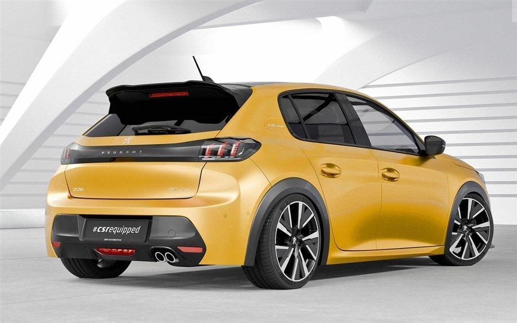 Achterklep Spoiler Cap Peugeot 208 II HF057, Verzenden