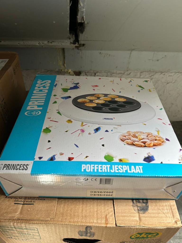 Poffertjesplaat, Ophalen, Gebruikt