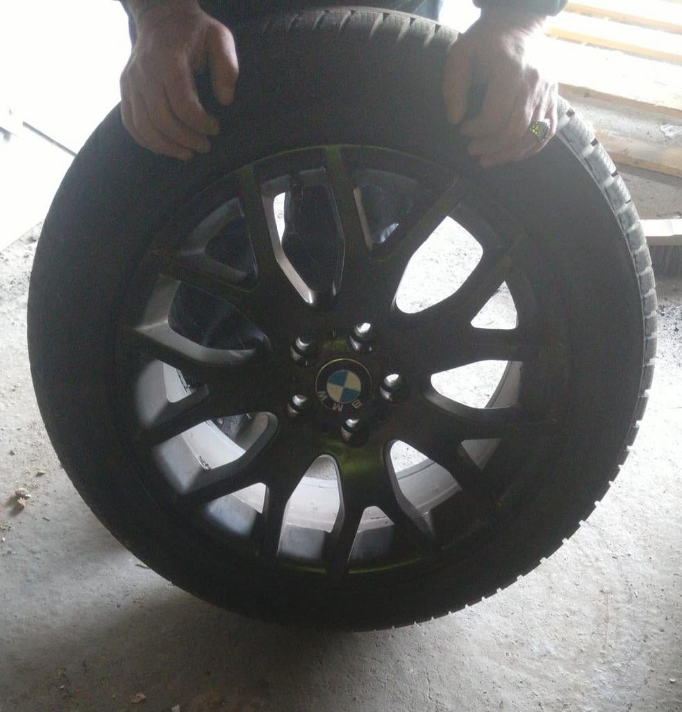 19 inch BMW Velgenset – Continental SSR, Auto-onderdelen, Banden en Velgen, Gebruikt, 255 mm, All Season, Band(en)