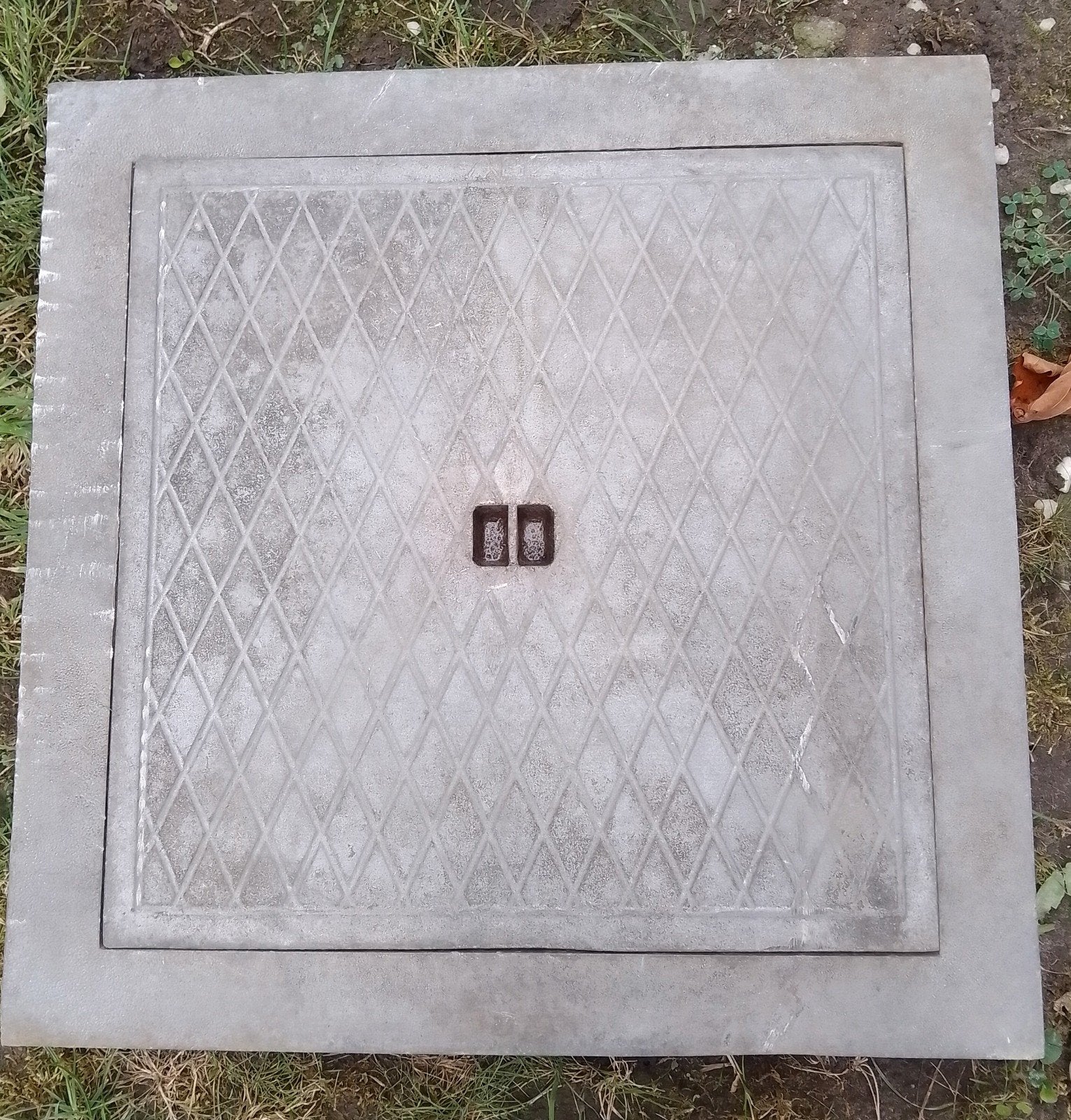 Aluminium putdeksel dubbel, Doe-het-zelf en Bouw, Ophalen, Gebruikt, Aluminium, Afvoer