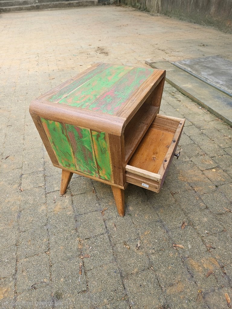 Petit meuble retro, 55 à 75 cm, 45 à 60 cm, Enlèvement, Utilisé