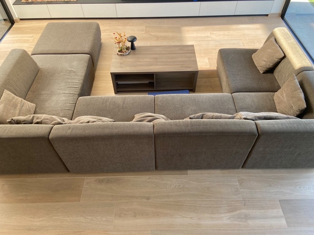 Zetel, Huis en Inrichting, Ophalen, Gebruikt, 75 tot 100 cm, Stof