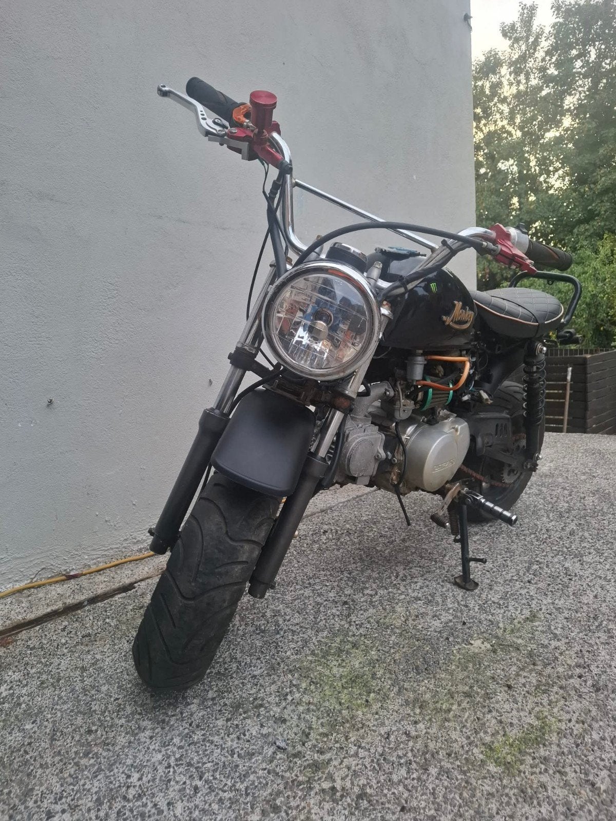 mokey 72cc, Ophalen