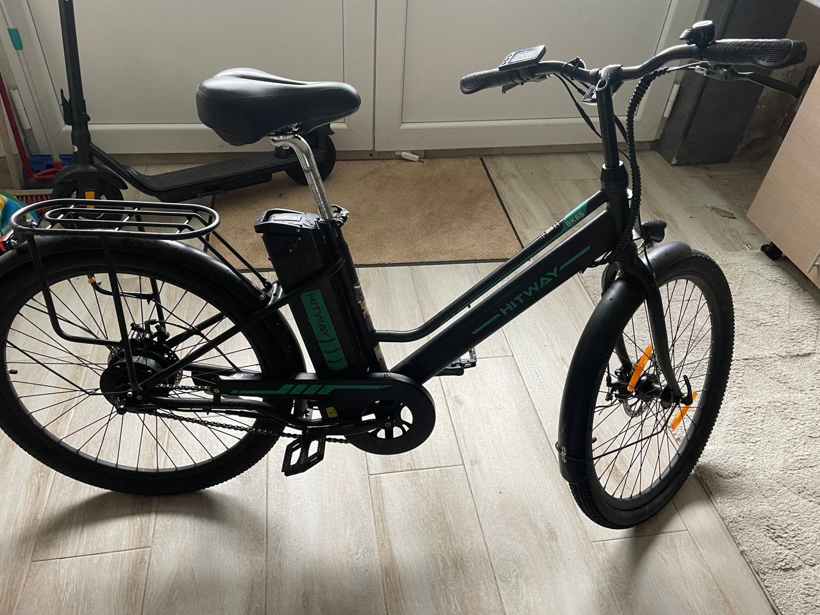 Elektrische fiets hitway, Fietsen en Brommers, Ophalen, Gebruikt, 30 tot 50 km per accu, Overige merken