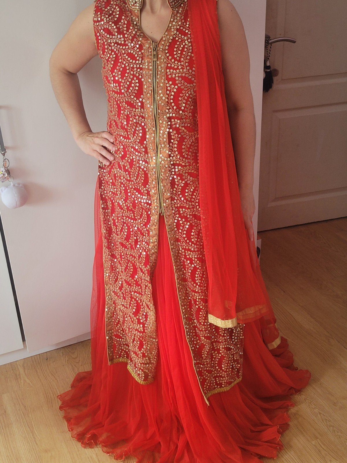 robe de soirée neuve, Overige typen, Nieuw, Rood, Ophalen