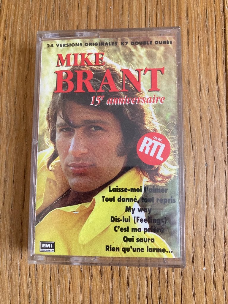 Mike Brant Cassette: 15e verjaardag, Cd's en Dvd's, Cassettebandjes, Ophalen of Verzenden, Gebruikt