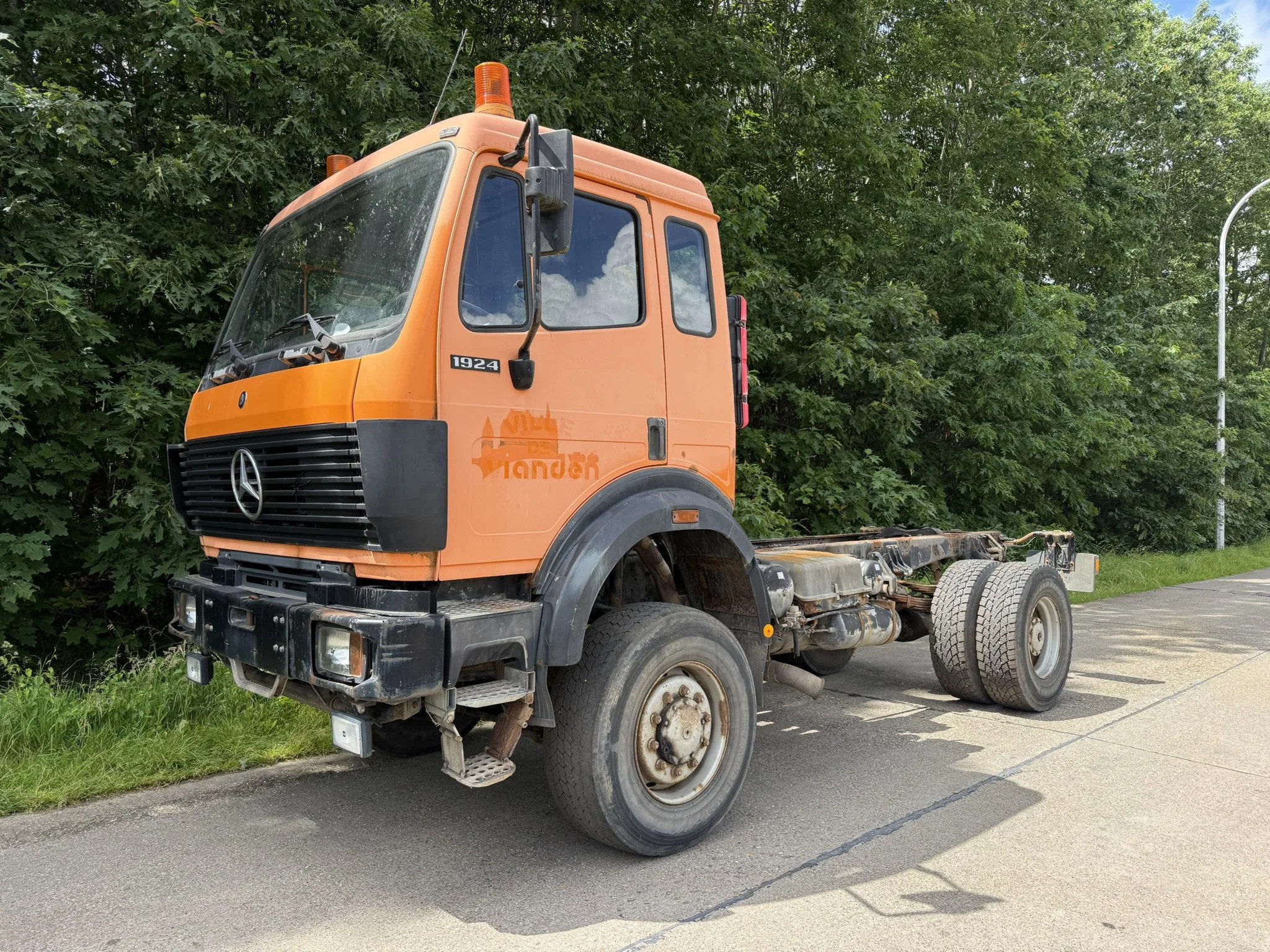 Mercedes-Benz SK 1924 AK / 4x4 / SK1824 (bj 1993), Auto's, 240 pk, Overige brandstoffen, Mercedes-Benz, Bedrijf