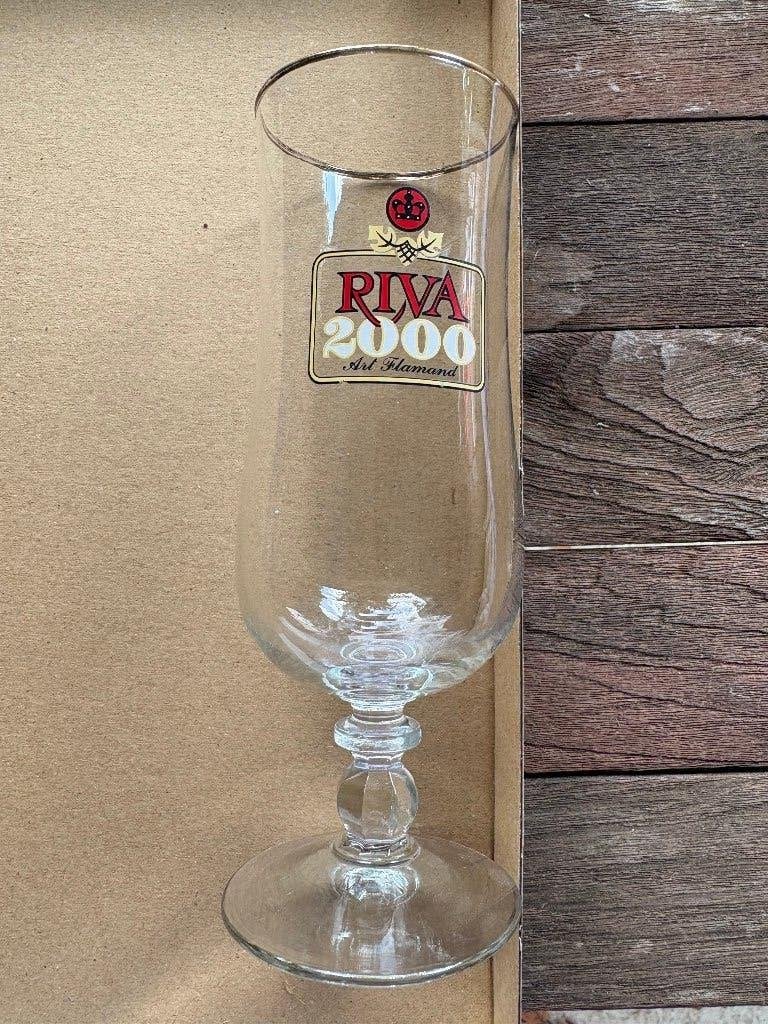 Riva 2000 Art Flamand, Ophalen of Verzenden, Gebruikt, Glas of Glazen, Overige merken