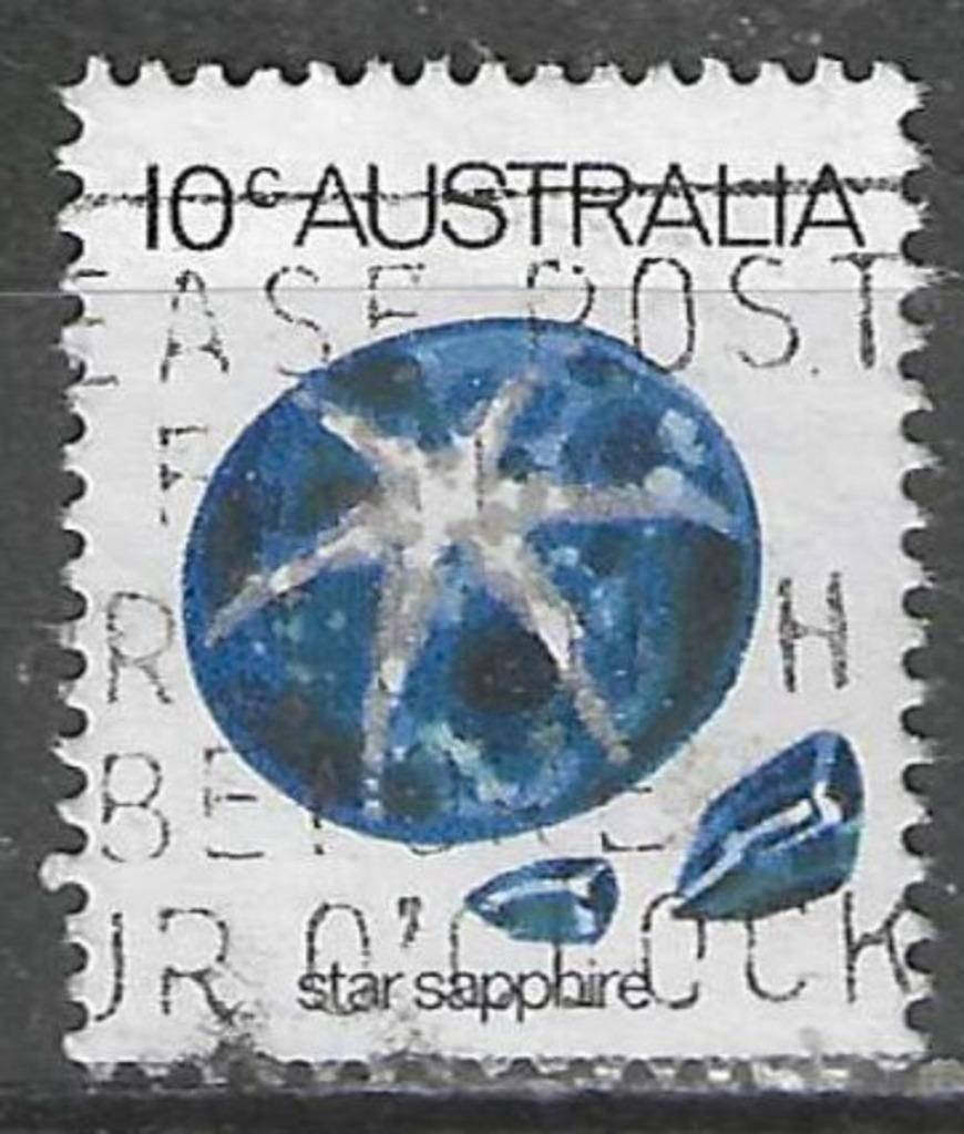 Australie 1974 - Yvert 546 - Minéraux (ST), Timbres & Monnaies, Timbres | Océanie, Envoi, Affranchi
