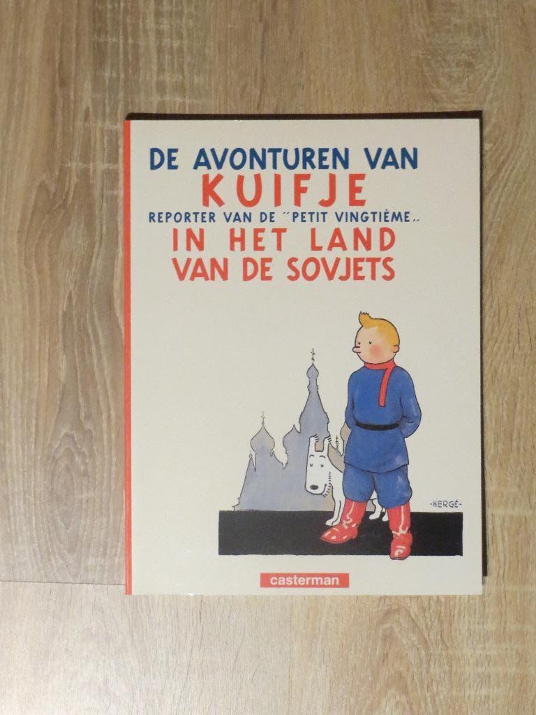 Kuifje in het land van de sovjets, Boeken, Verzenden, Zo goed als nieuw, Hergé (George Rémi)