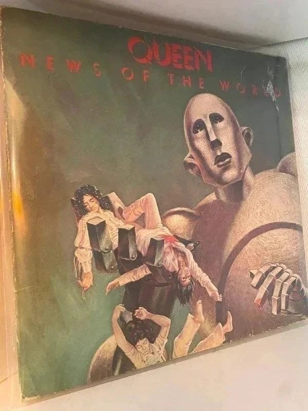Queen – News Of The World (UK, 1977) | Vinyle LP, Hard rock, LP, Avec pochette intérieure, Utilisé