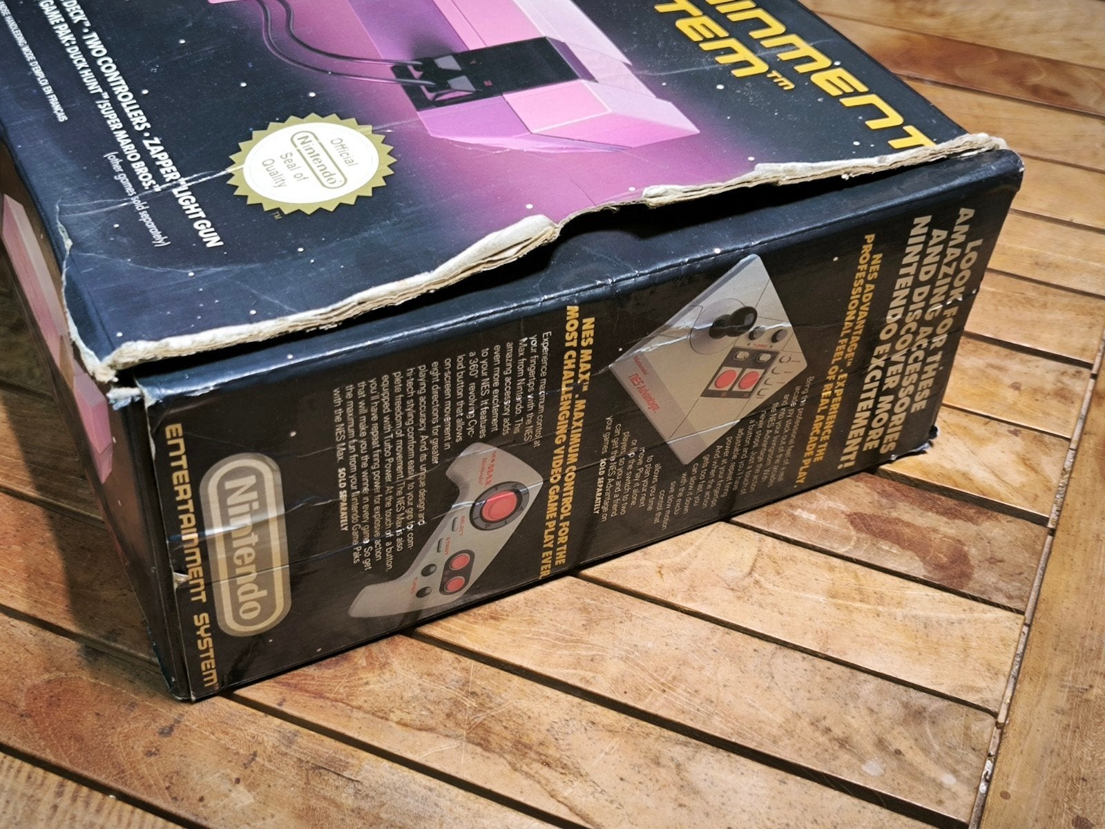 Nintendo Nes Action set + Super Mario 2 + Super Mario Bros, Games en Spelcomputers, 2 spelers, Ophalen of Verzenden, Gebruikt