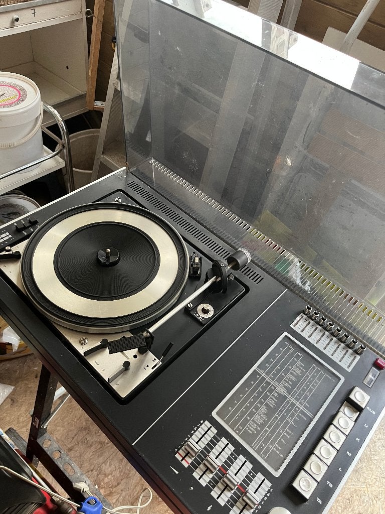 Quadro platenspeler, Audio, Tv en Foto, Platenspelers, Ophalen, Gebruikt, Platenspeler, Overige merken