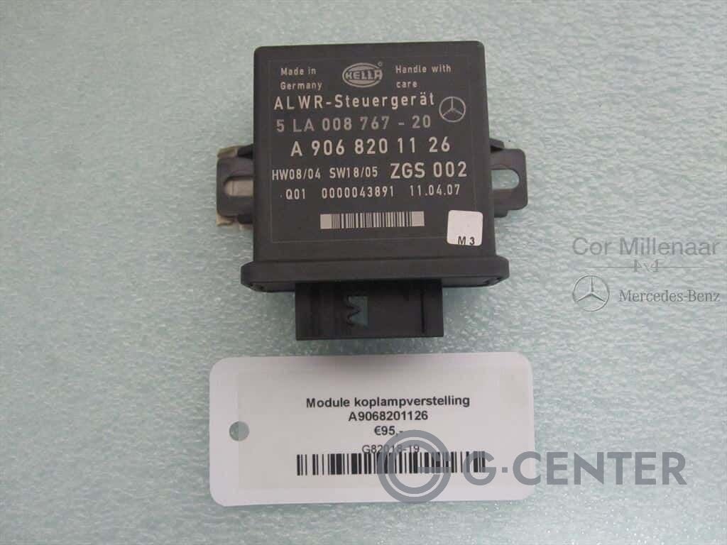 Mercedes-Benz Classe G Module réglage des phares A9068201126, -, -, Enlèvement, Utilisé