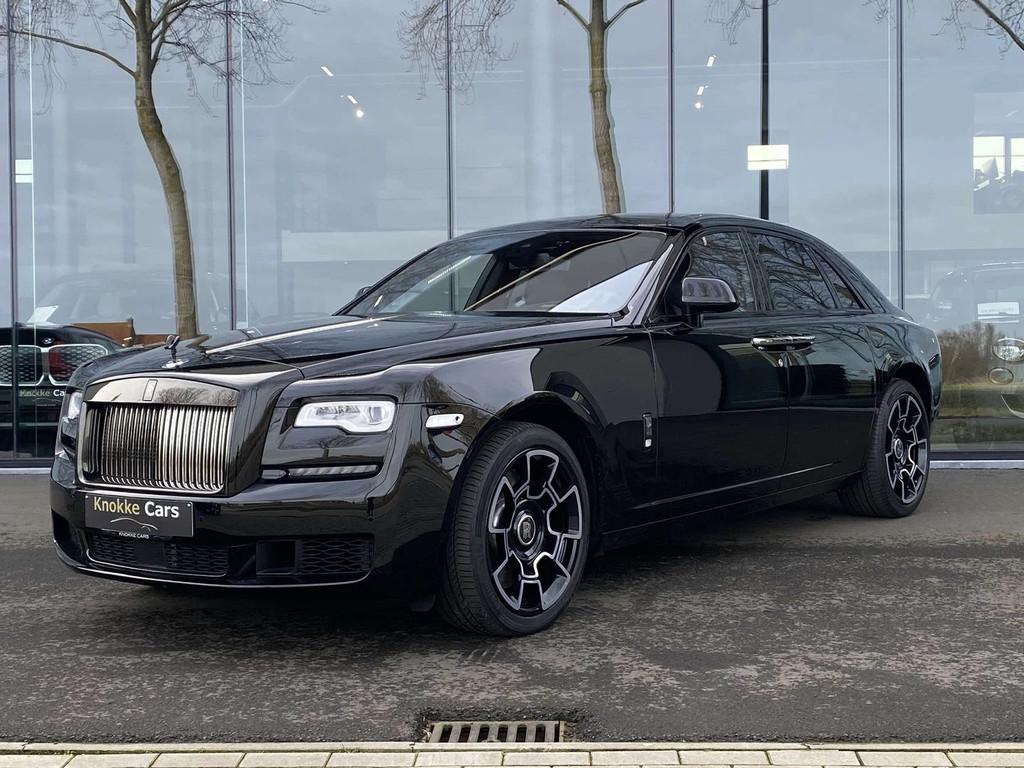 Rolls-Royce Ghost Belgium Car /1 Owner / Historiek Rolls / L, Autos, Cuir, Achat, Noir, Berline