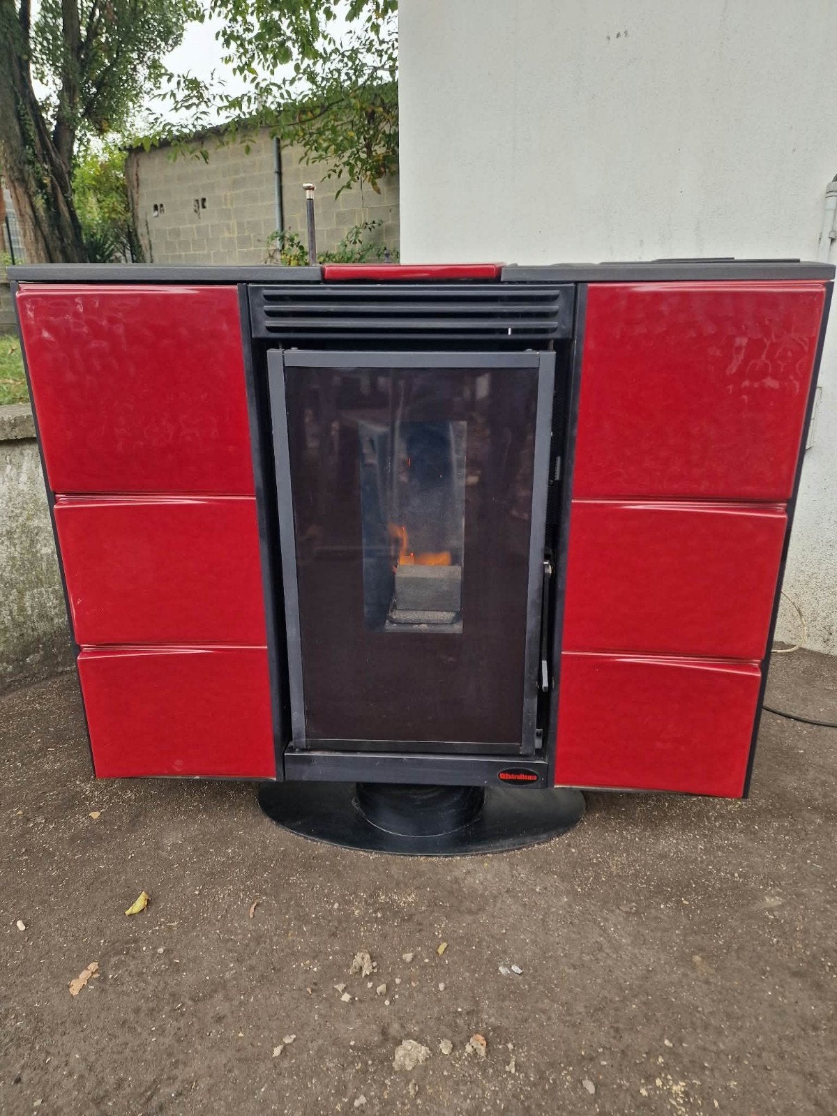 Pôele a pellet extraflame elisir 8kw, Enlèvement