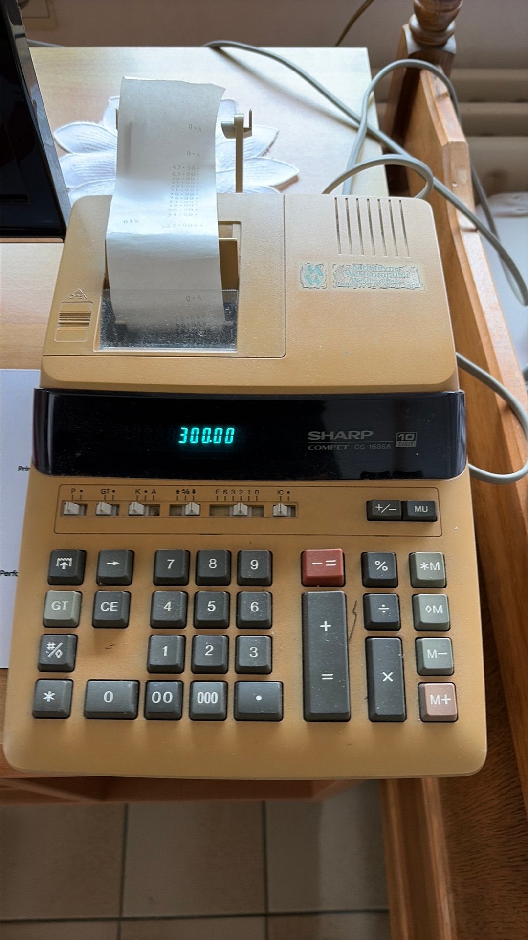 Sharp rekenmachine- elektrisch, Collections, Enlèvement, Ordinateurs et Machines à calculer