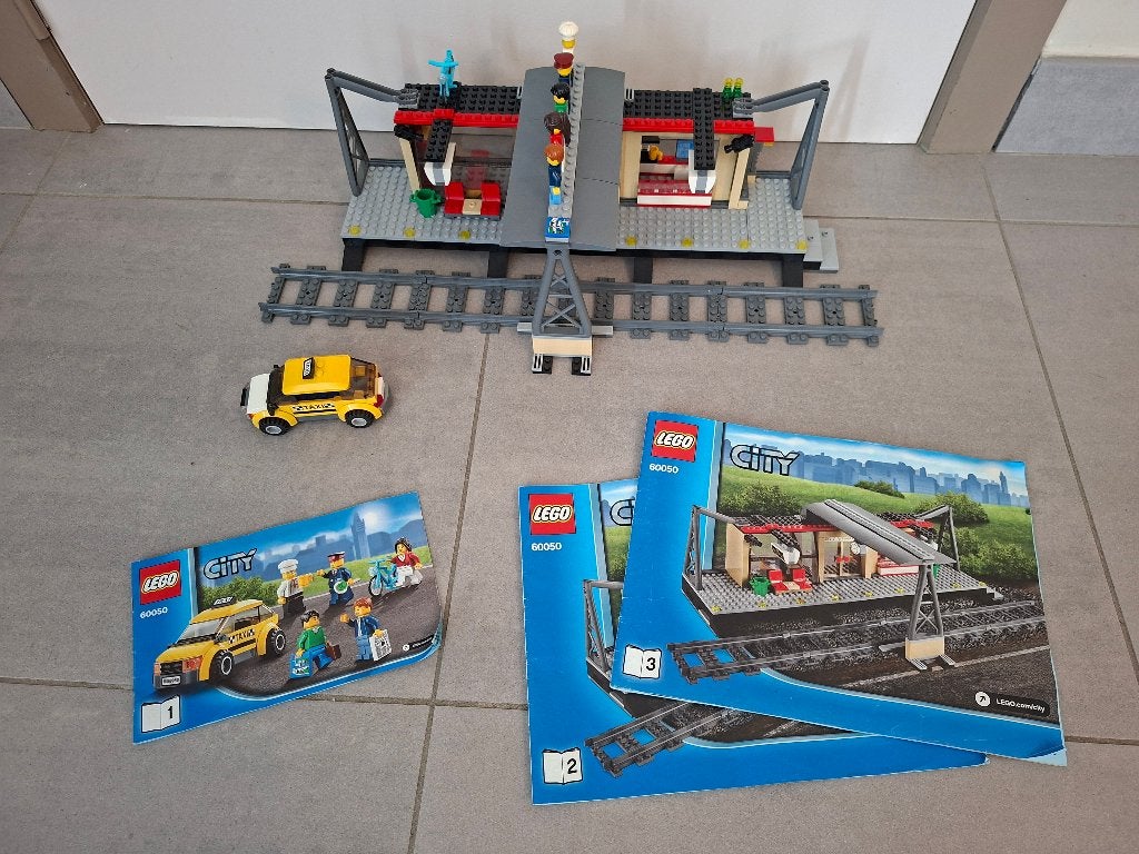 Lego 60050 Treinstation, Lego, Ophalen of Verzenden, Inclusief instructies, Complete set