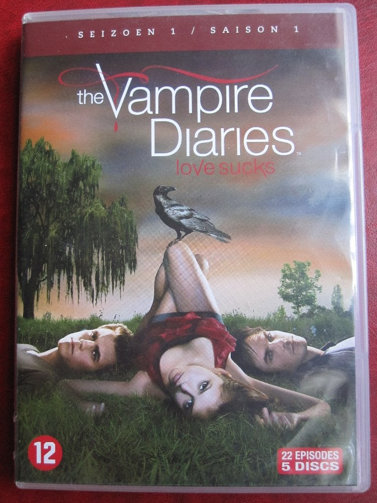 The Vampire Diaries Seizoen 1 (5 disc), Cd's en Dvd's, Nederlands, Engels, Seizoen 1, Drama