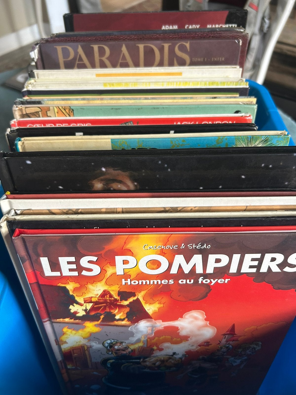 Lot de 37 BD différentes, Enlèvement, Utilisé
