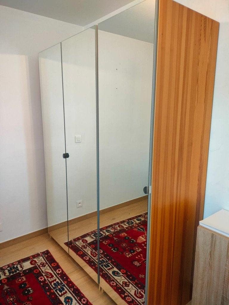 Armoire IKEA Pax, Comme neuf, 100 à 150 cm, Pin, 50 à 75 cm