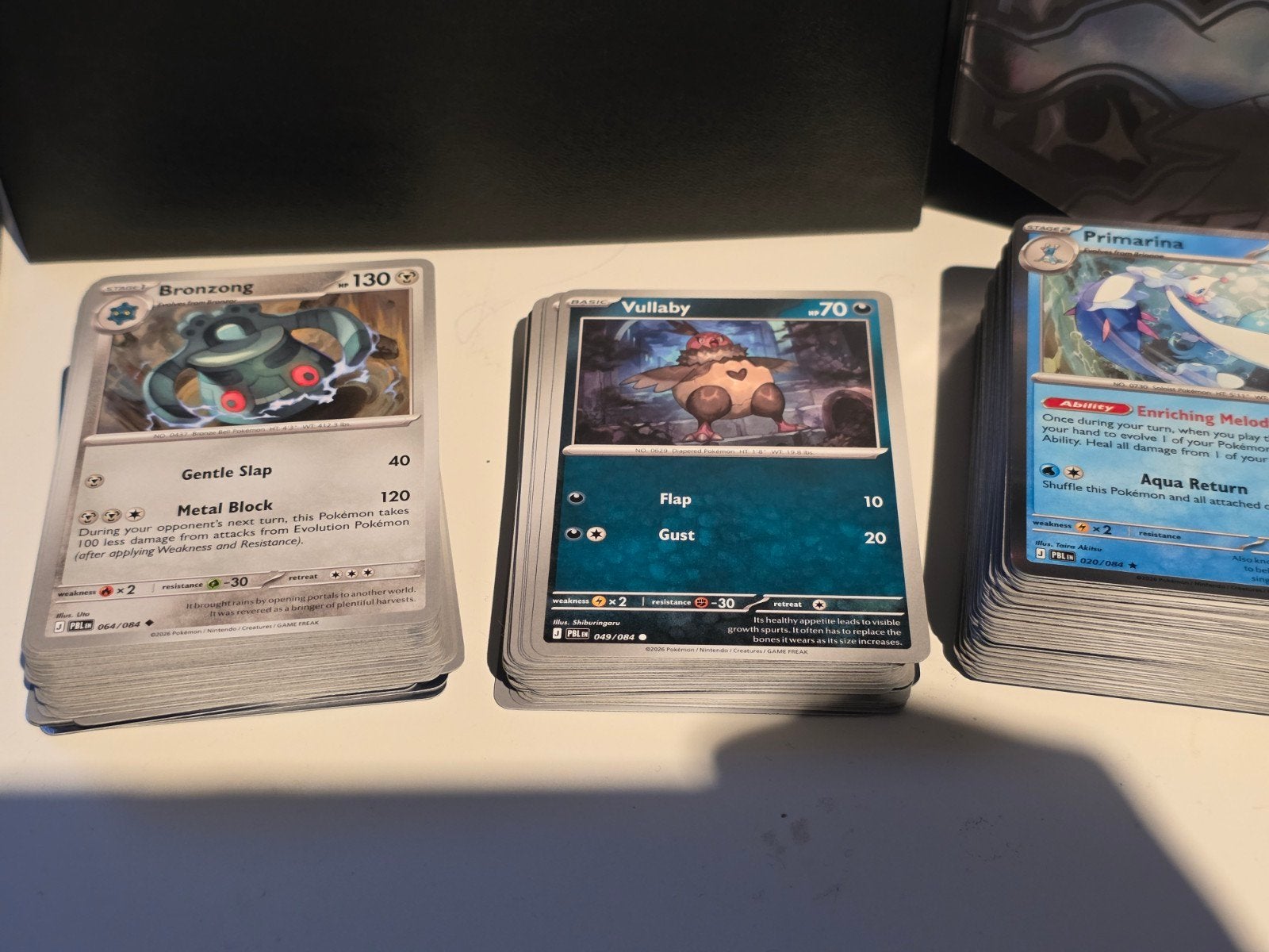 Pokémon Pitch Black – 236 kaarten, Enlèvement, Comme neuf, Plusieurs cartes